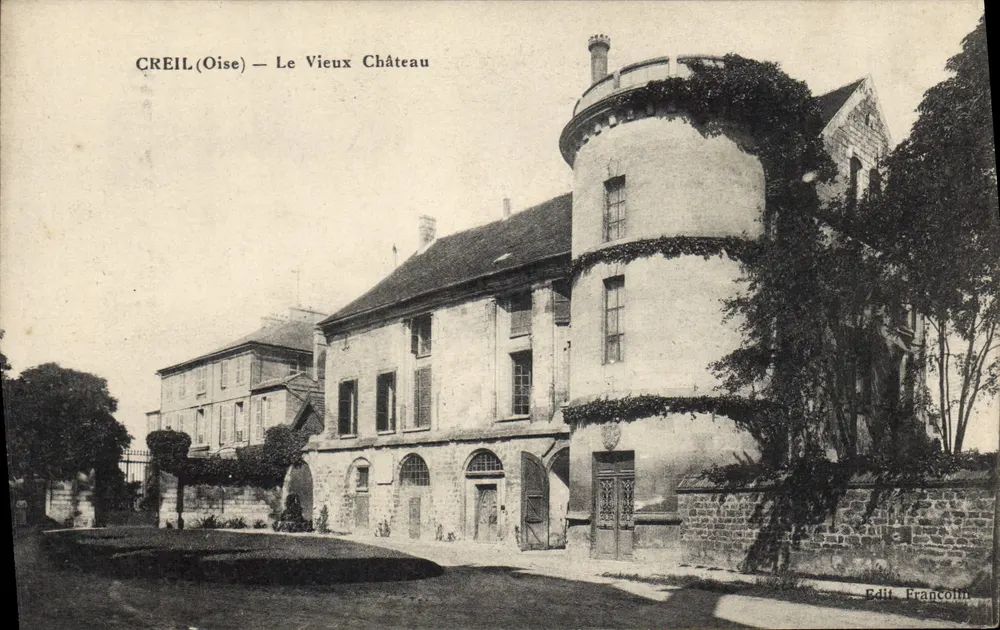 Creil (Oise) — Het Oude Kasteel — Edit. Francolin - Voorkant
