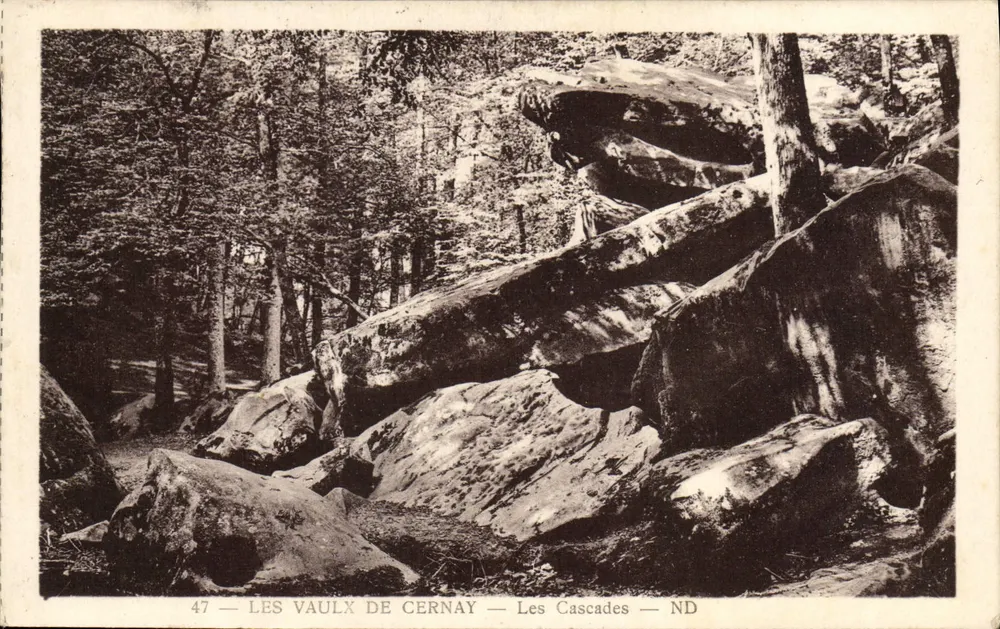 Les Vaulx de Cernay — De Watervallen — ND - Voorkant