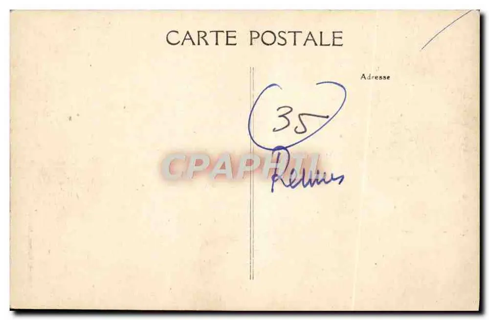 Rennes. Igreja de Nossa Senhora — Editor Lamiré, n°70 - Verso