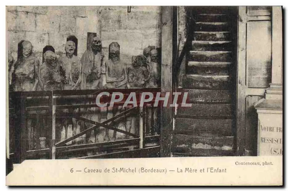 Cámara de San Miguel (Bordeaux) — La Madre y el Hijo — Coutenceau, fot. - Anverso