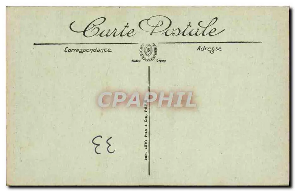 Bordeaux — O Monumento de Gambetta (detalhe) — Selecta 164 - Verso