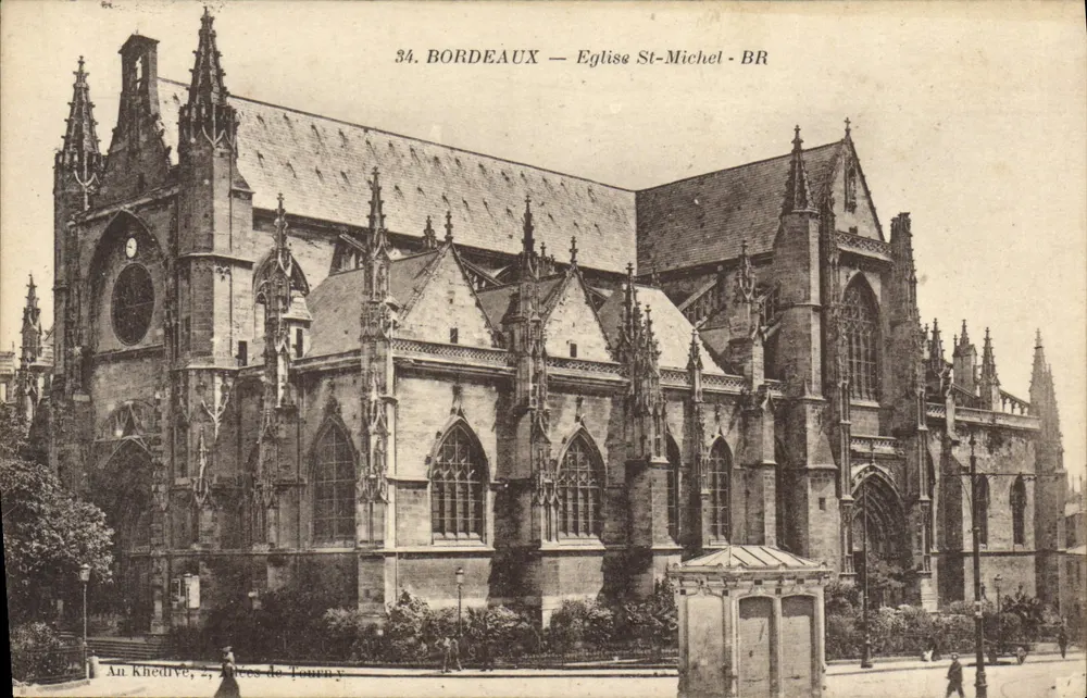 Bordeaux — Igreja de São Miguel — BR — Bloc Frères, Editores Bordeaux - Frente
