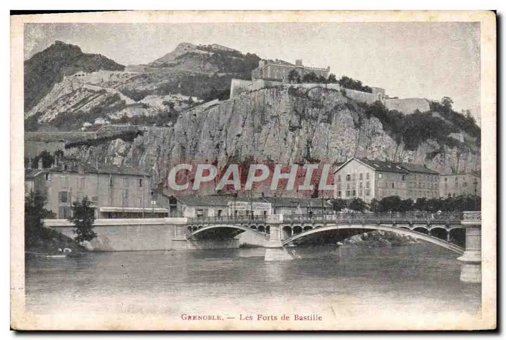 Grenoble — Forty Bastille — wydawca nie widoczny - Awers