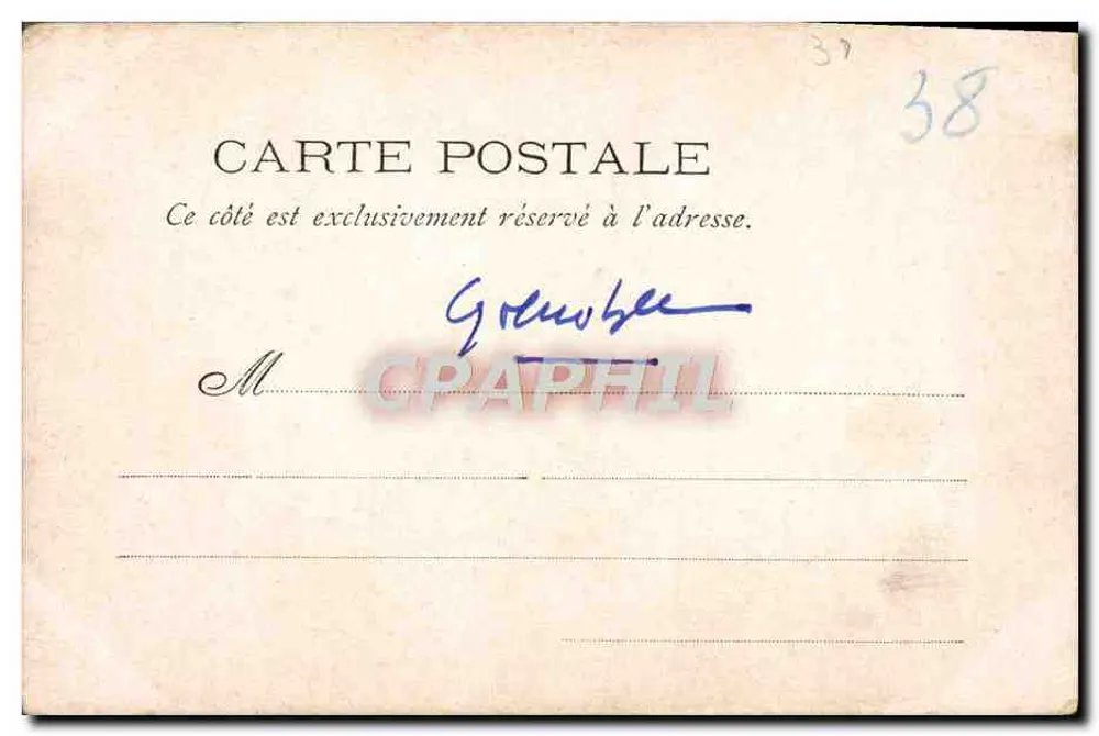 Grenoble — Forty Bastille — wydawca nie widoczny - Rewers