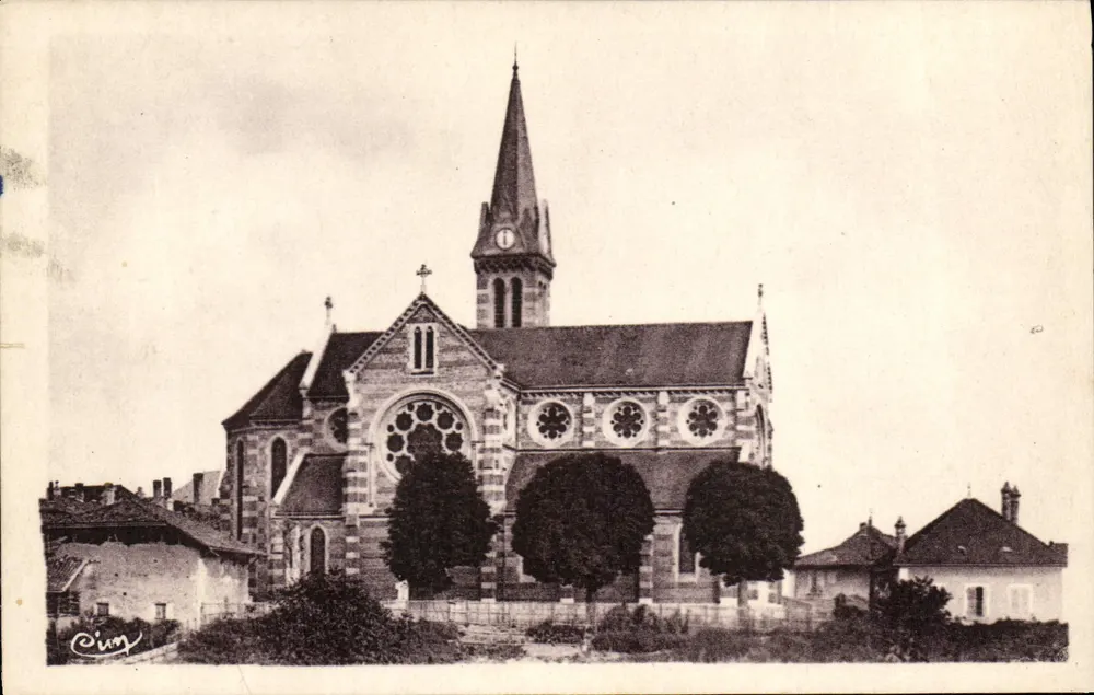 Igreja de Izéoux — editor Cing, série 38 - Frente