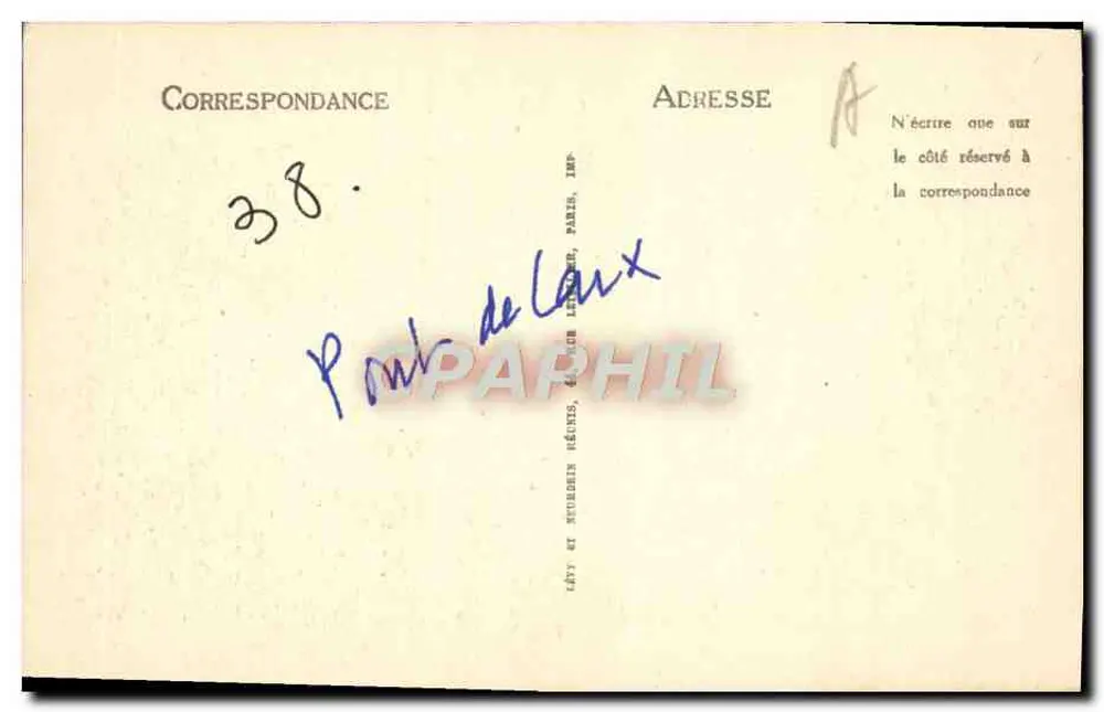 Umgebung von Grenoble — Die Brücken von Claix und der Pass des Arc — LL. - Rückseite
