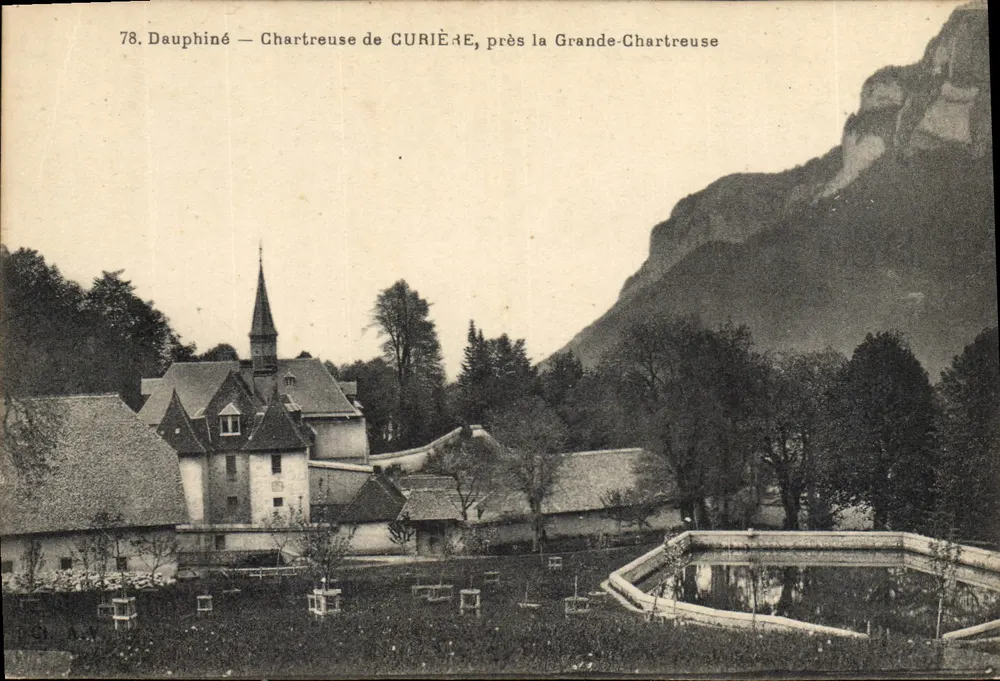 Dauphiné — Chartreuse de CURIÈRE, nahe der Grande-Chartreuse — Verlag A. A. (Nr. 78) - Vorderseite