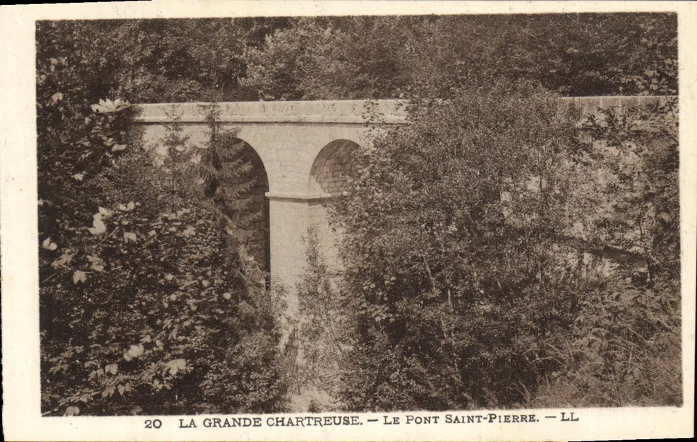 A Grande Chartreuse — O Ponte Saint-Pierre — LL - Frente