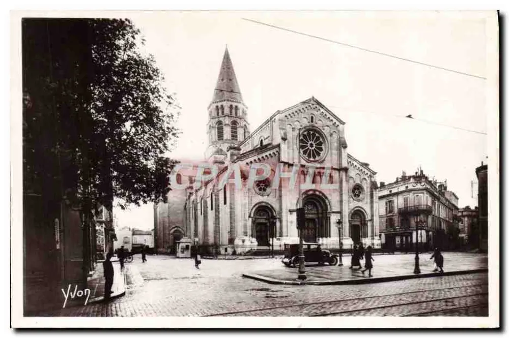 Nîmes - Kerk van Sint-Paulus — Uitgever Yvon, n°16 - Voorkant