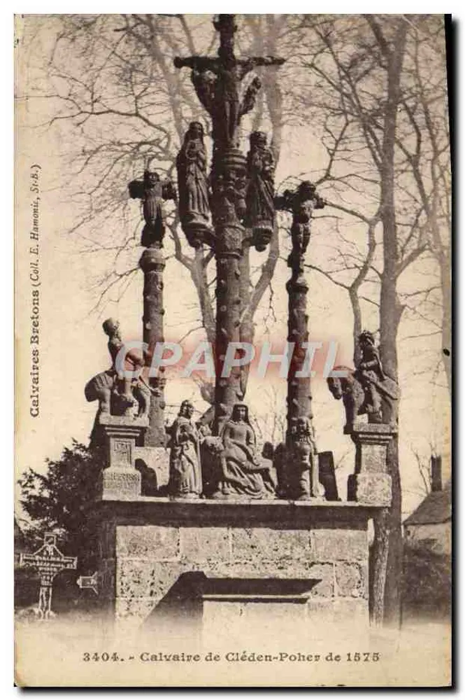 Calvary von Cléden-Poher — Verlag E. Hamont, Nr. 3404 - Vorderseite