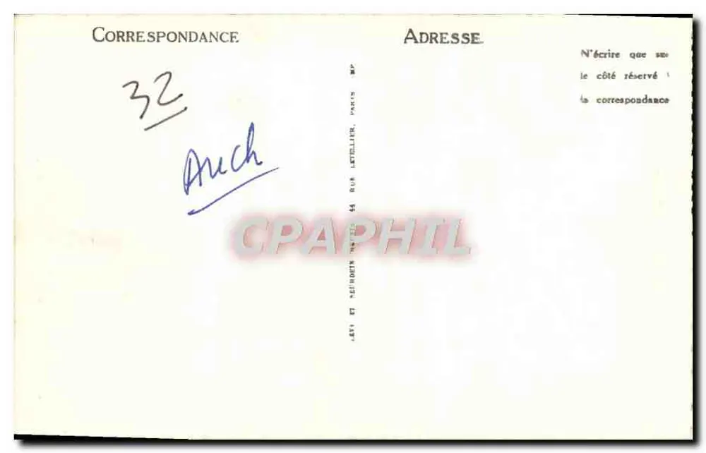 Auch — A Basílica — O Maître-Autel — I.L. - Verso