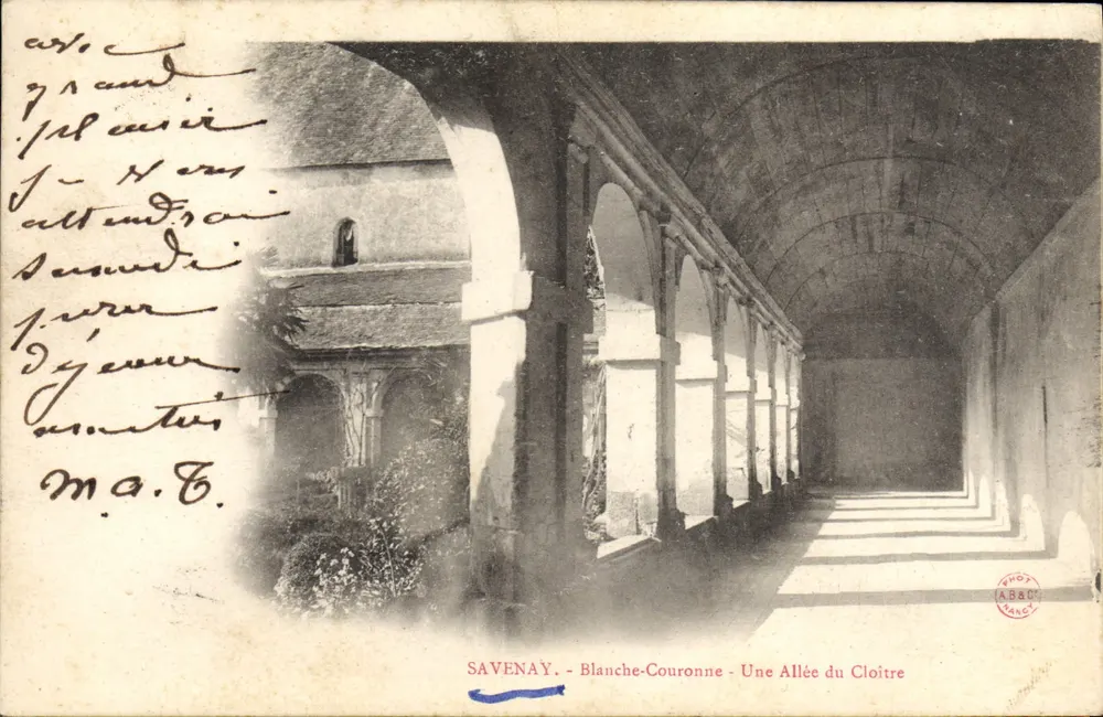 Savenay - Blanche-Couronne - Una Allée du Cloître - Recto