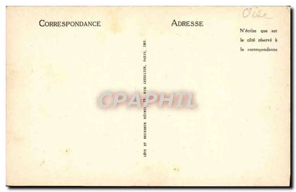 Saint-Leu-d'Esserent — A Igreja — ND - Verso