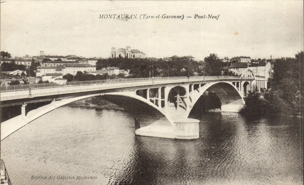 Montauban (Tarn-et-Garonne) — Pont-Neuf — Edição das Galerias Modernas - Frente