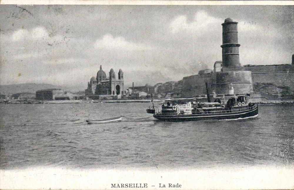 Marseille — A Baía — Editor não identificado, número de série não visível - Frente