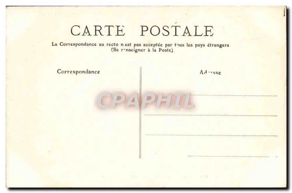 Umgebung von Chastellux-s-Cure — La Sautoir — L'Avallonnaïs — Renaudot, Buchhändler-Verleger - Rückseite