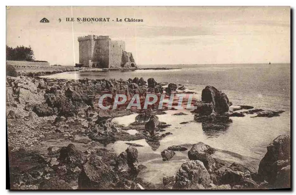 Île Saint-Honorat — Le Château — Editor não identificado, n° 9 - Frente
