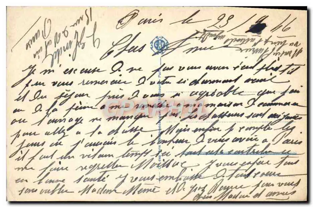 O Dôme dos Invalides — Paris — editor Paris 785 - Verso