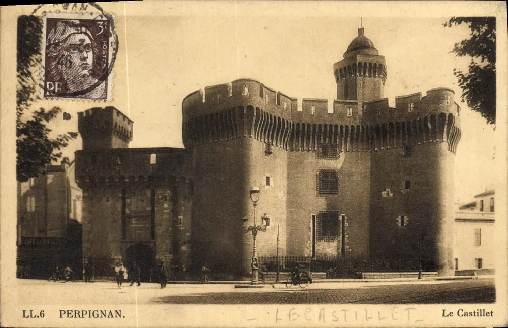 Le Castillet — Perpignan — LL.6 — J.P. Des Arts - Frente