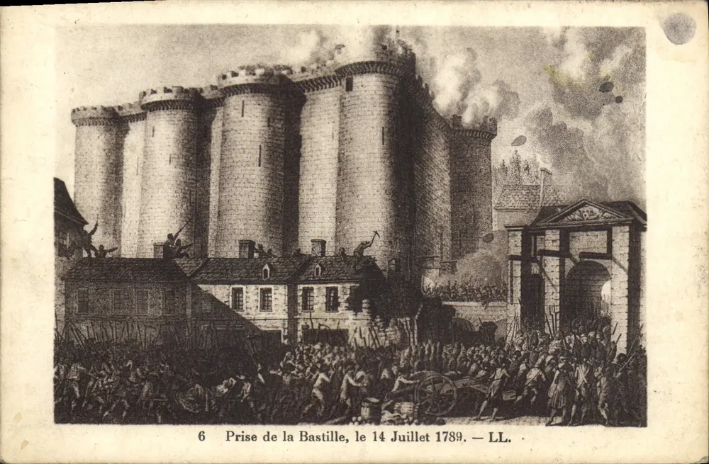 Prise de la Bastille, le 14 Juillet 1789 — LL. - Recto