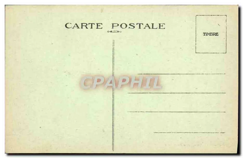 Belle-Île-en-Mer — Bucht von Goulphar — Sammlung Petitjean - Rückseite