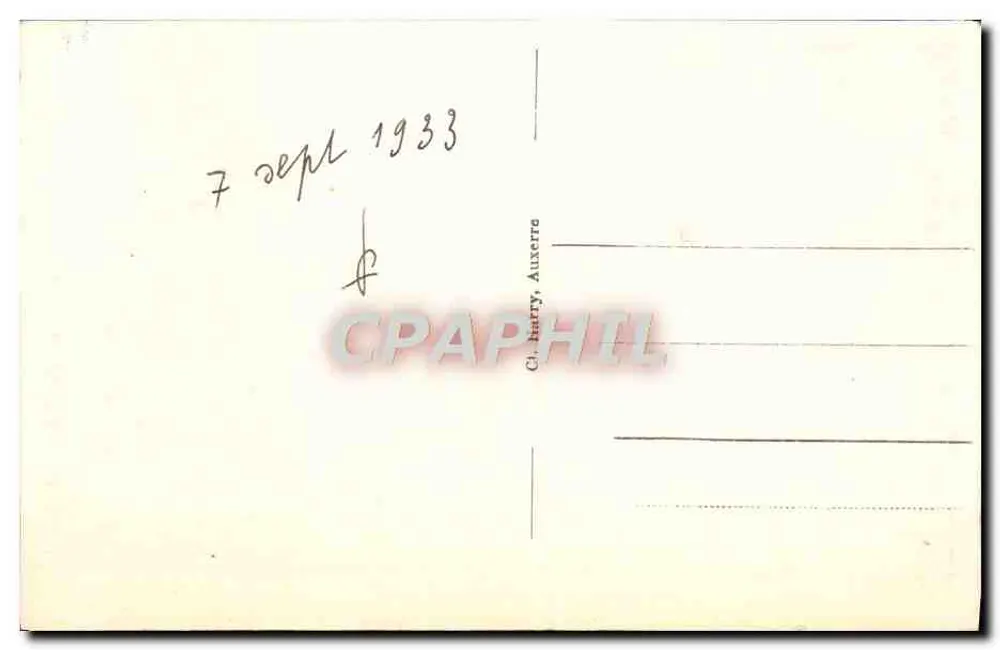 Pierre-Perthuis - Vista geral — Lemeux, Editor - Verso