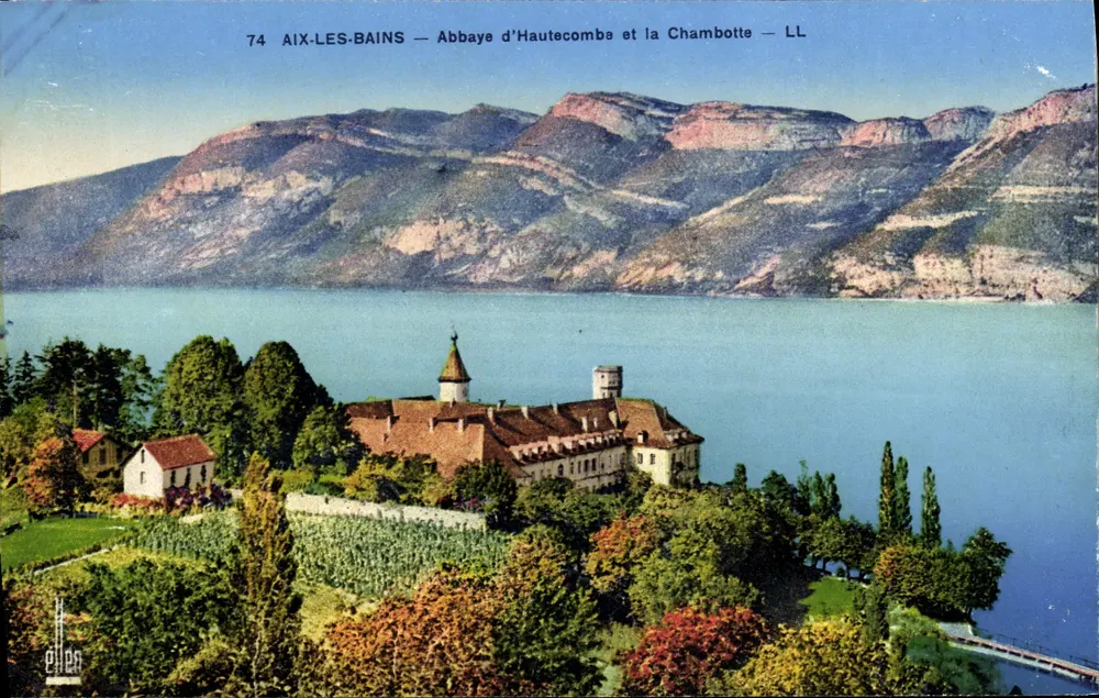 Aix-les-Bains — Abtei Hautecombe und die Chambotte — LL - Vorderseite