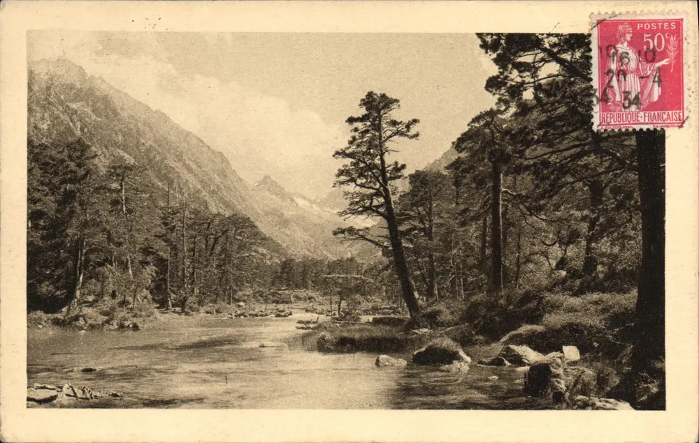 See Huats — Weg zum See Gaube — Editions Thé. VIGSCHORI, Pau — Nr. 47 - Vorderseite