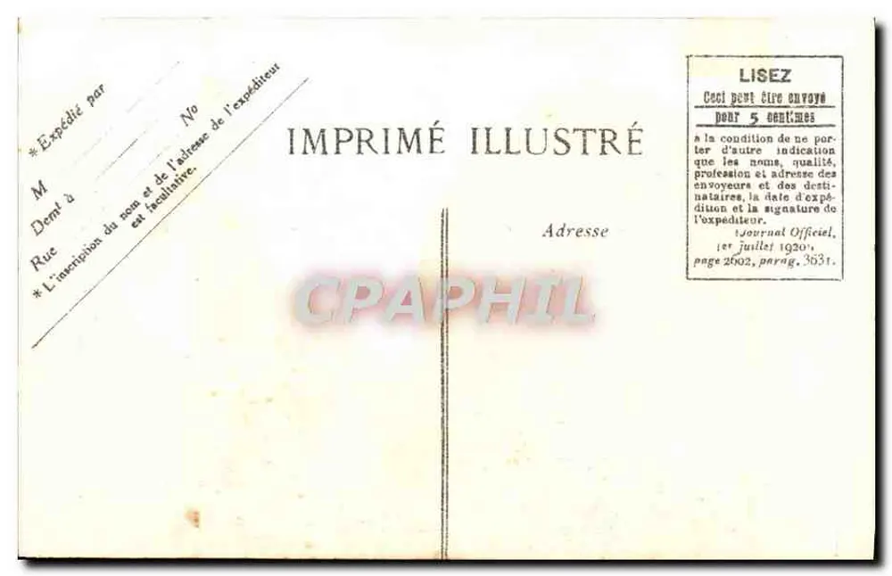 Le Havre — Die Klippe in Richtung Leuchttürme — G. Forestier, Le Havre - Rückseite