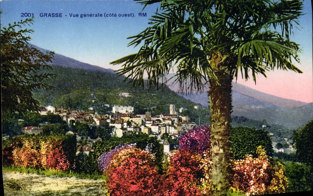 Grasse - Vista geral (lado oeste) — RM — série 2001 - Frente