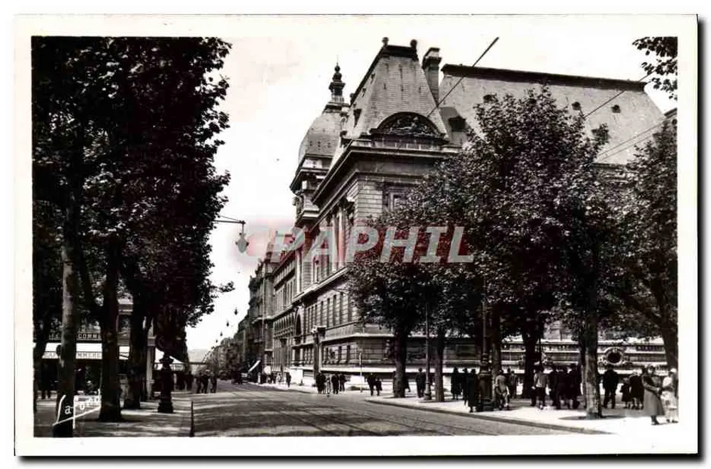 Saint-Étienne (Loire) — A Prefeitura na Grande Rue — J. Lafond - Frente
