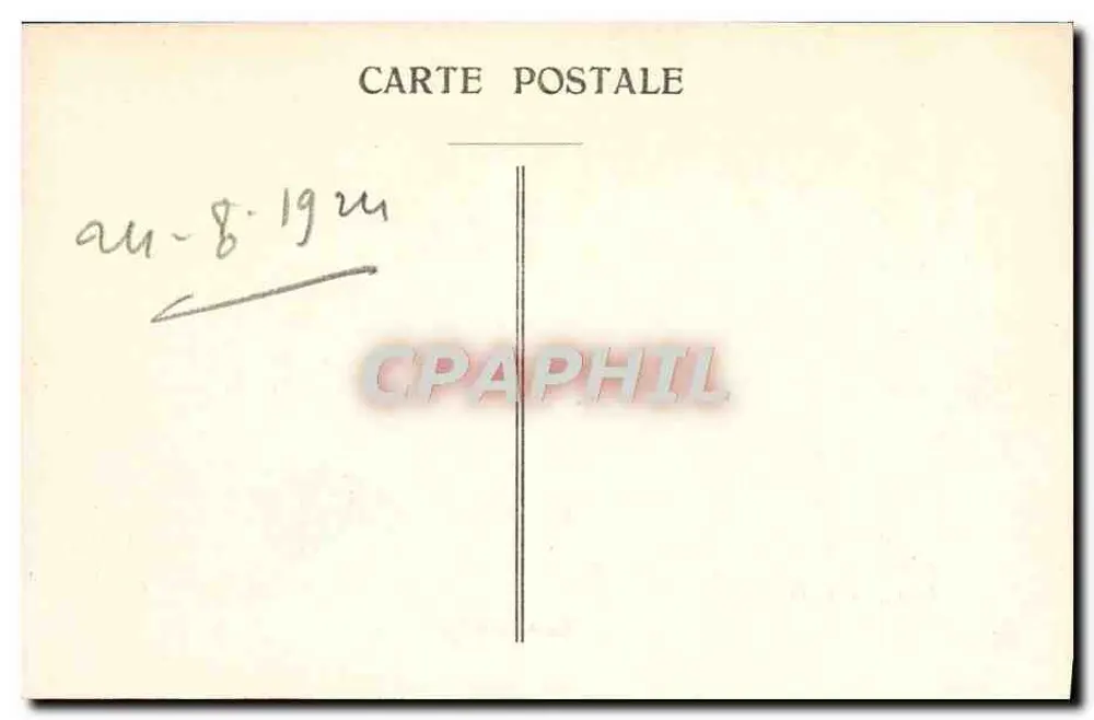 Trouville — Rücklicht in den Schwarzen Felsen — n°108 - Rückseite