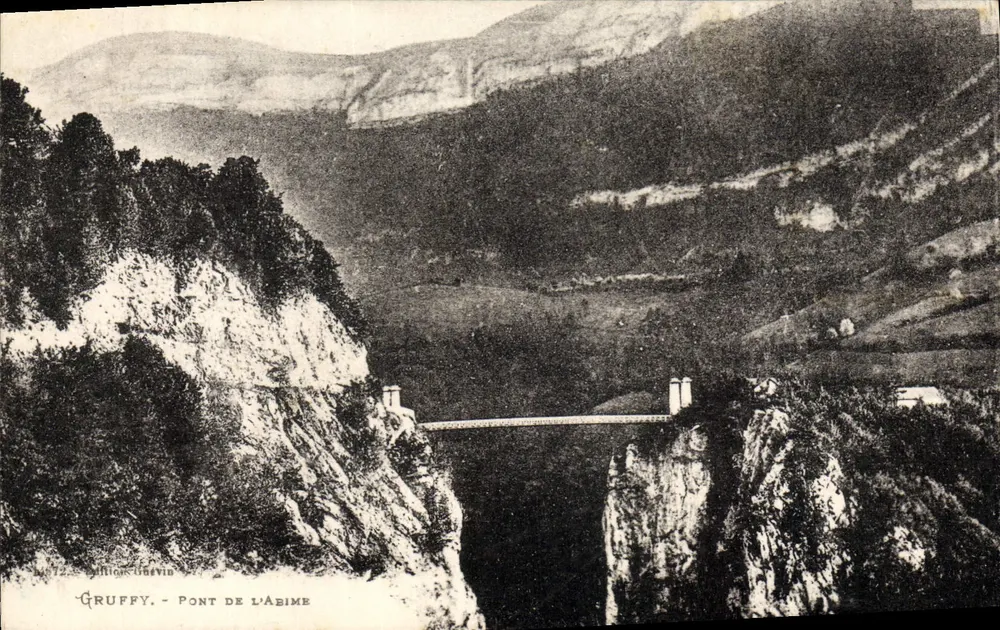 Gruffy - Ponte da Abime — editor Gutton-Genevin, n°12 - Frente