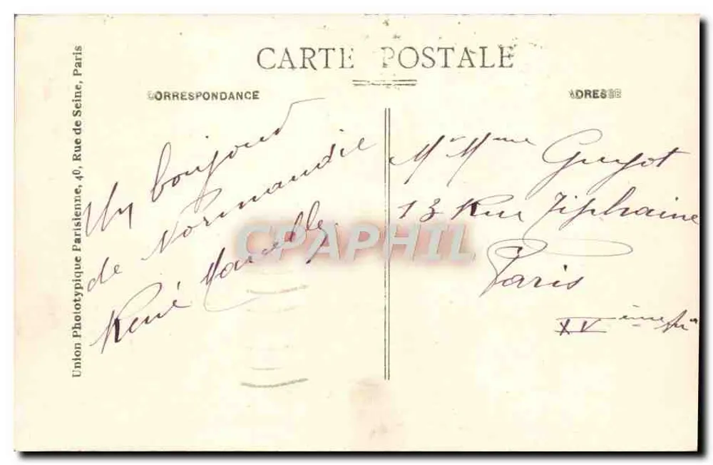 Boulevard Bannsard des Bois — Les Promenades — Belleme — 156 - Rückseite