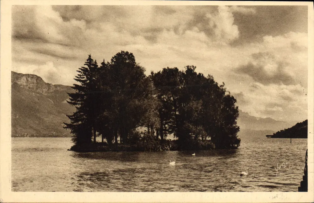Insel der Schwäne — Annecy (Haute-Savoie) — Éditions d'ARTON - Vorderseite
