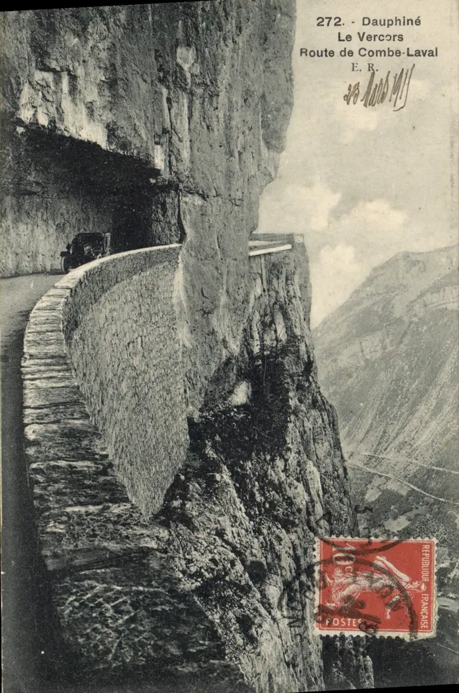 Le Vercors — Estrada de Combe-Laval — E.R. — n°272 - Frente