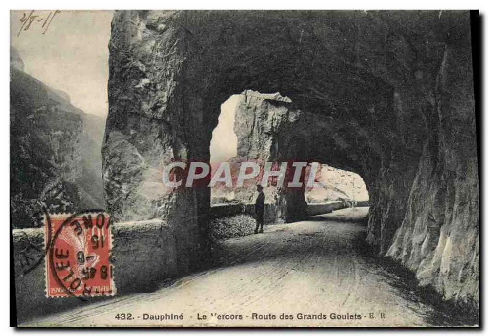 Le Vercors - Route des Grands Goulets - E.R. - 432 - Dauphiné - Vorderseite