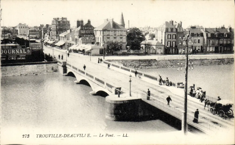 Trouville-Deauville — Der Brücke — LL - Vorderseite