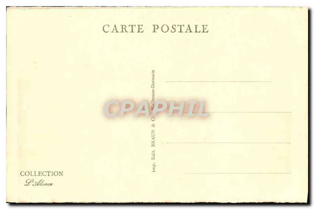 Les Hautes-Chaumes — Gazon Martin — n°2275 - Verso