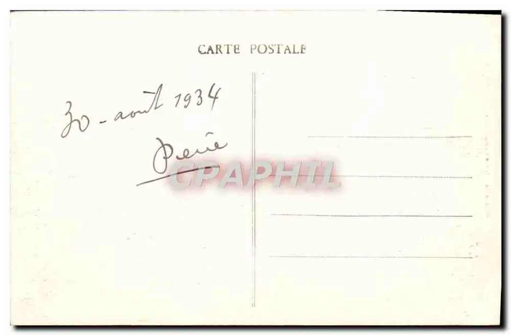 Châteauroux - Igreja de Nossa Senhora — Edição Au Bélîtor, n° 802 - Verso