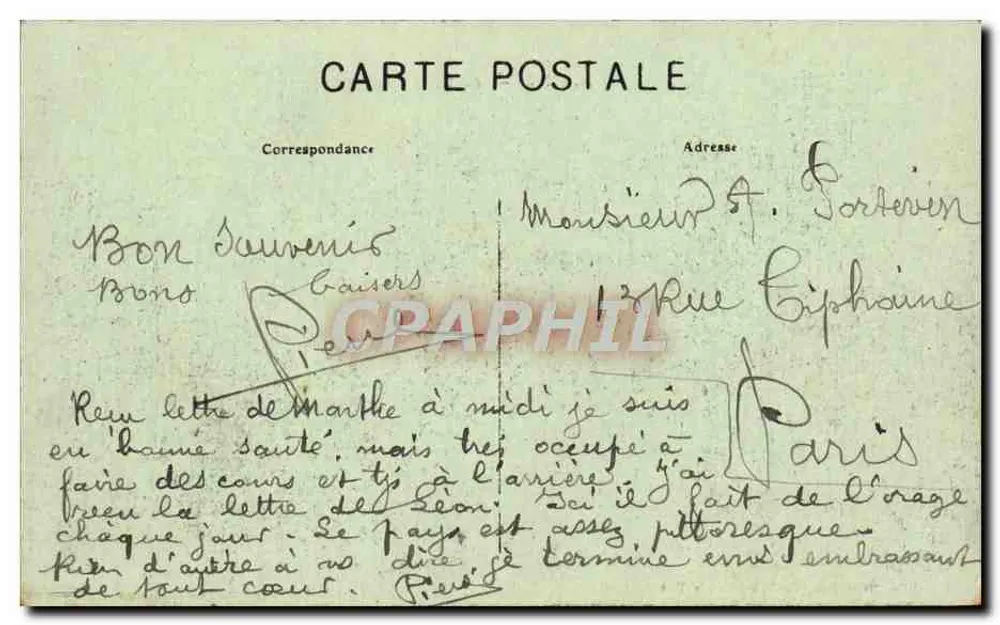 Der Sabot de Frotey — Vesoul, Haute-Saône — La Haute-Saône illustrée, n°74 - Rückseite