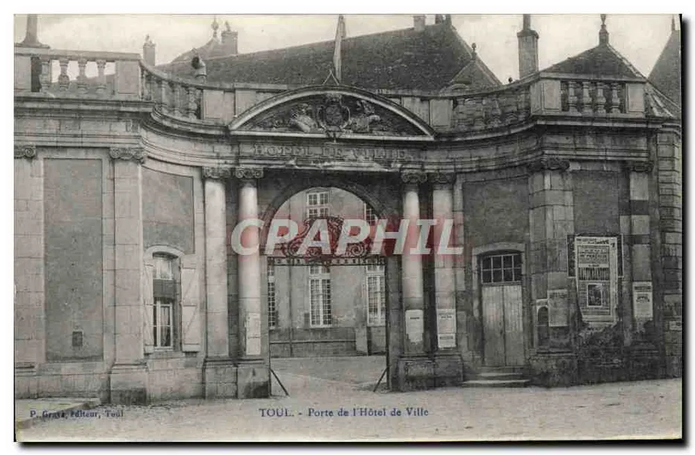 Toul - Tor des Rathauses — P. Grast, Verlag, Toul - Vorderseite