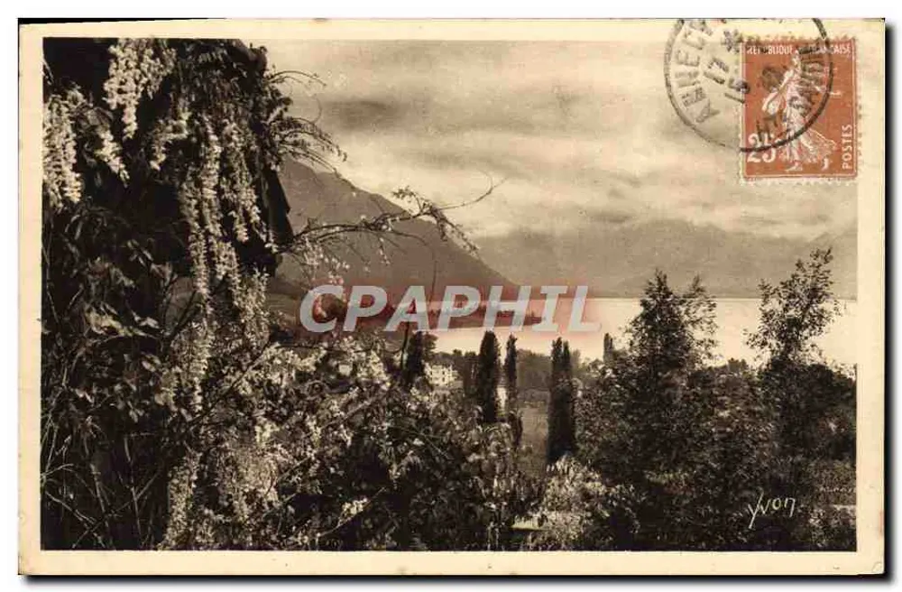A ponta do Lago — Annecy (Alta Saboia) — Les Éditions d'Art Yvon - Frente