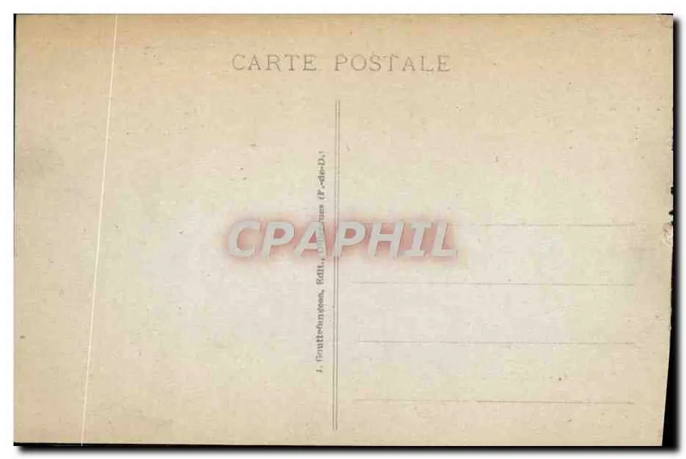 Clermont-Ferrand — Praça de Jaude — J. Gouttefanges, editora Clermont-Ferrand (P.-de-D.) - Verso