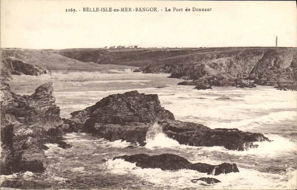 Belle-Île-en-Mer-Bangor — Der Hafen von Donnant — Laurent-Nel, Rennes - Vorderseite