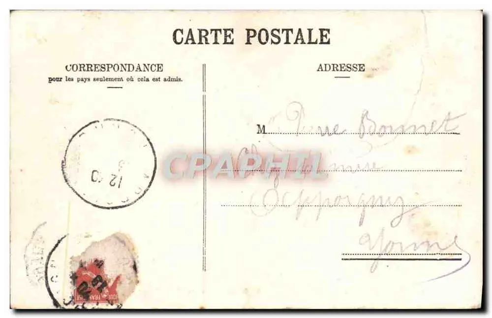 Chamonix e o Monte Branco — J. J. 5051 — Jullien frères, Fot. Editores Genebra - Verso