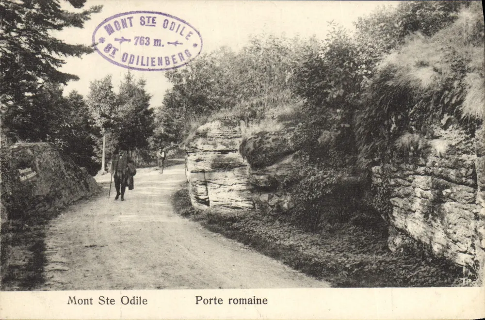 Monte Ste Odile — Porta romana — Monte Ste Odile - Recto