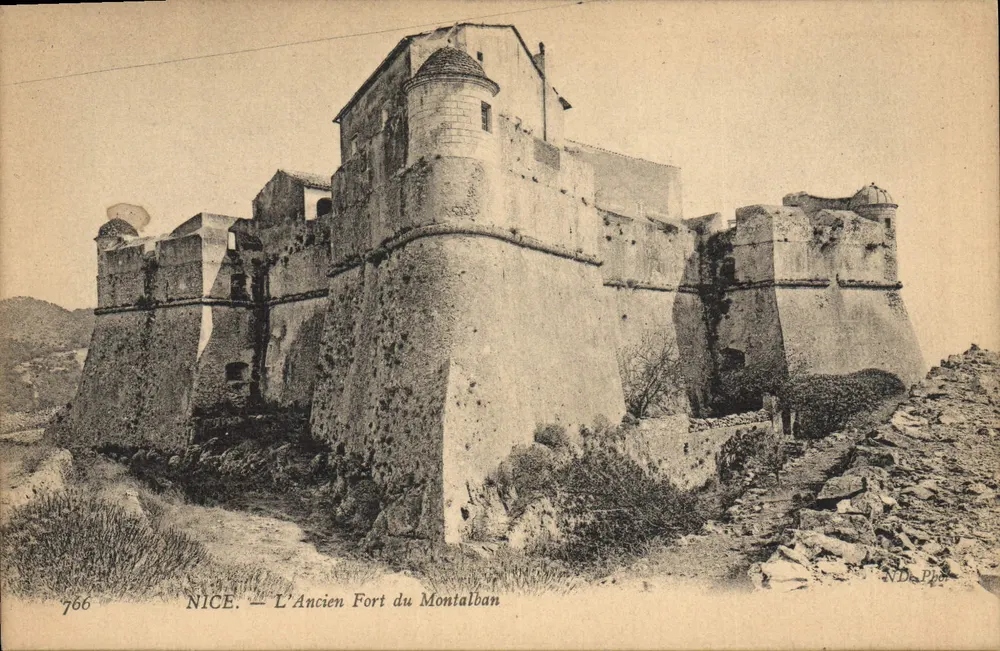 NICE — El antiguo Fuerte de Montalban — NDc Ppo, n°766 - Anverso