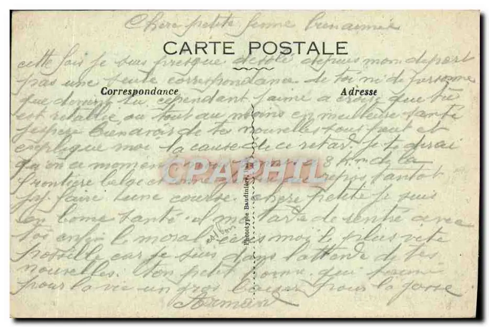 Soissons - Place de la République - O Monumento 1870 - Ed. Berth - Verso