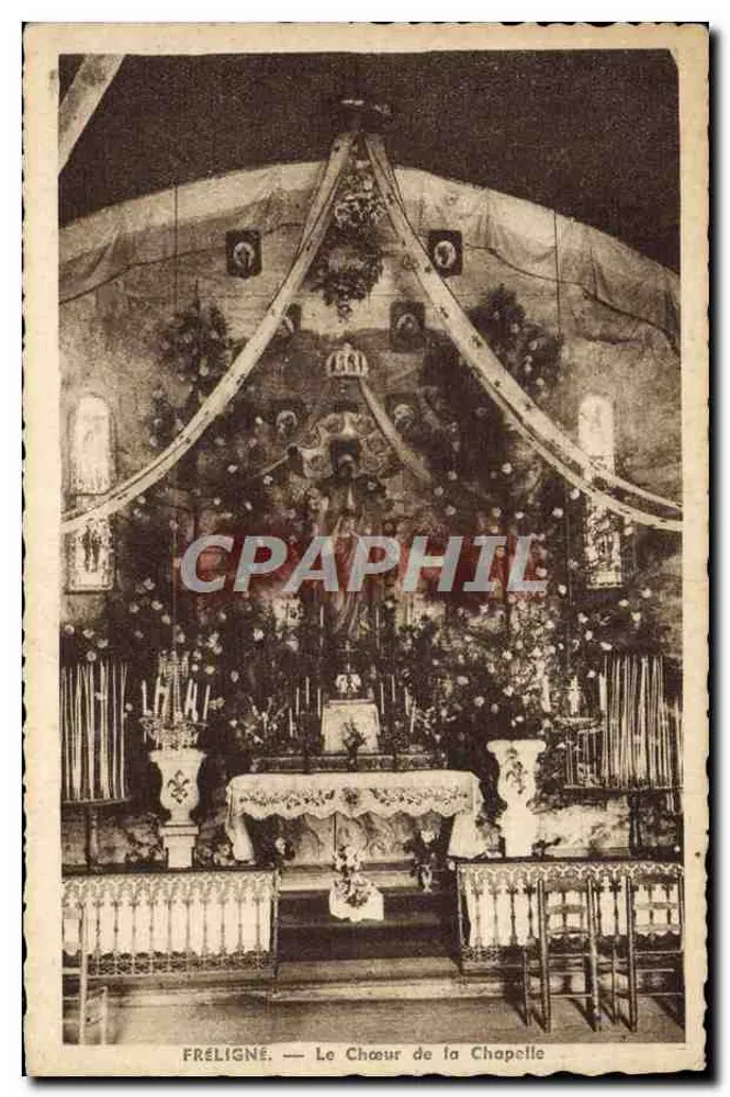 Frélingé — O Coro da Capela — F. Chapeau, Editor, Nantes - Frente